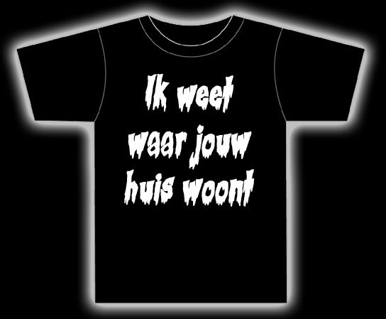FunShirt "JOUW HUIS"